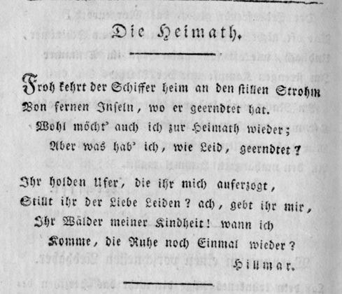 Hölderlin_Die_Heimath_Erstdruck_zweistrophig